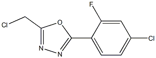 851983-50-1 2-(4-chloro-2-fluorophenyl)-5-(chloromethyl)-1,3,4-oxadiazole