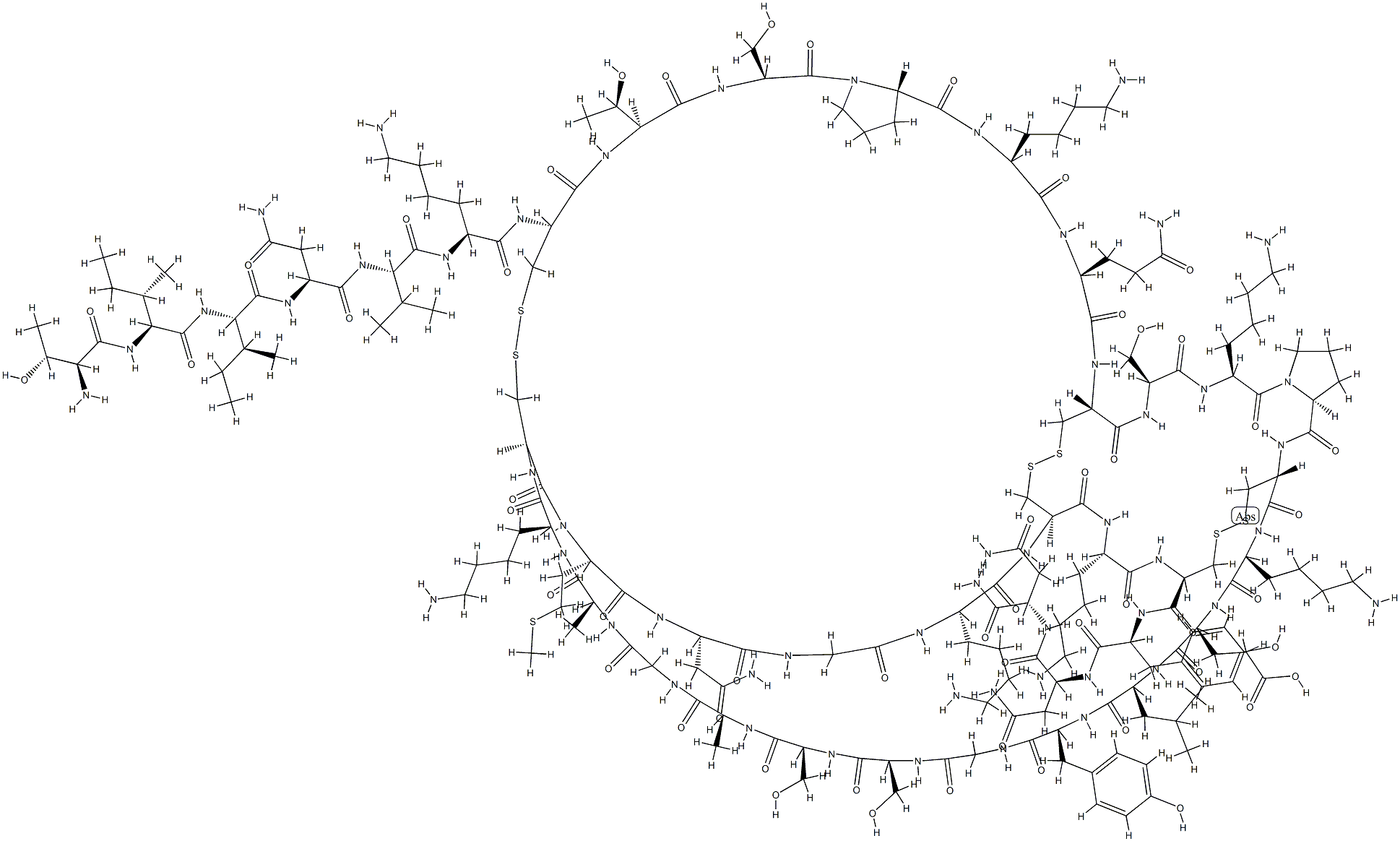 noxiustoxin Structure