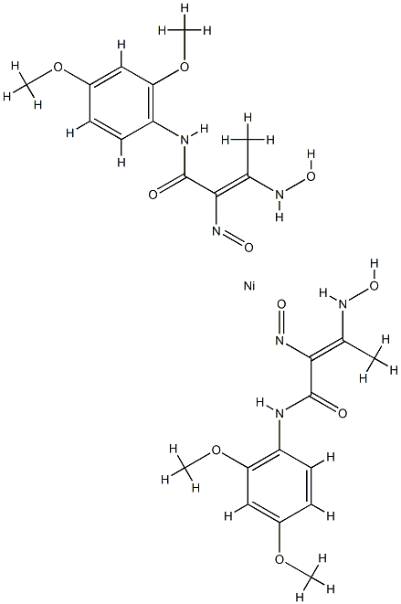 bis[N-(2,4-dimethoxyphenyl)-2,3-bis(hydroxyimino)butyramidato-N2,N3]nickel|