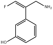 (E)-beta-fluoromethylene-m-tyramine,85278-68-8,结构式