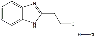 2-(2-氯乙基)苯并咪唑盐酸盐,853789-17-0,结构式