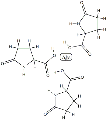 tris(5-oxo-DL-prolinato-N1,O2)erbium Structure