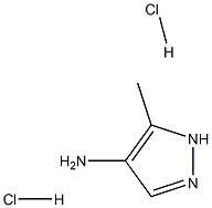 5-Methyl-1H-pyrazol-4-aMine dihydrochloride (SALTDATA: 2HCl) Structure