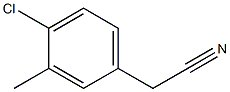 4-氯-3-甲基苯乙腈,85470-94-6,结构式