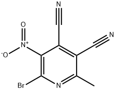 Cinchomerononitrile,  2-bromo-6-methyl-5-nitro-  (4CI)|