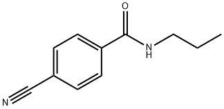 4-cyano-N-propylbenzamide, 855264-75-4, 结构式