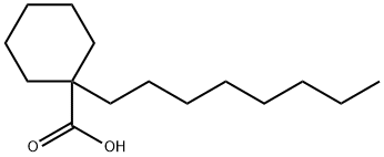 1-辛基环己烷羧酸, 855354-49-3, 结构式