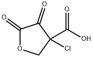 Oxalacetic  acid,  chloro(hydroxymethyl)-,  -gamma--lactone  (5CI) Struktur