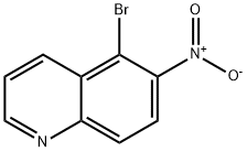 5-bromo-6-nitroquinoline Structure