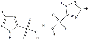 bis(1H-1,2,4-triazole-3-sulphonato-N2,O3)nickel Structure