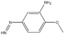 Anisole,  2-amino-5-azo-  (5CI) Structure