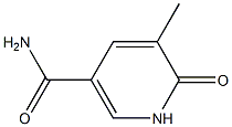 3-Pyridinecarboxamide,1,6-dihydro-5-methyl-6-oxo-(9CI) Structure