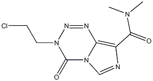 8-(N,N-dimethyl)mitozolomide Structure