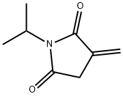 2,5-Pyrrolidinedione,3-methylene-1-(1-methylethyl)-(9CI) Structure