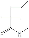 85673-29-6 2-Cyclobutene-1-carboxamide,N,1,3-trimethyl-(9CI)