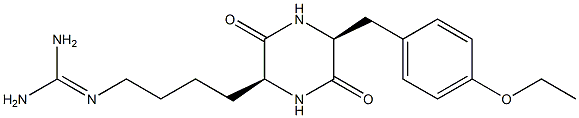 cyclo(ethyltyrosylhomoarginyl) Structure