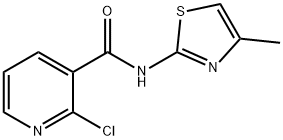 85678-91-7 2-chloro-N-(4-methyl-1,3-thiazol-2-yl)pyridine-3-carboxamide