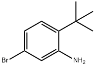 5-bromo-2-tert-butylphenylamine,857595-32-5,结构式