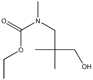 Carbamic  acid,  (-gamma--hydroxy--bta-,-bta--dimethylpropyl)methyl-,  ethyl  ester  (3CI) Struktur
