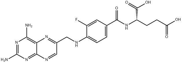 3'-fluoroaminopterin Struktur