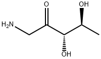 1-Amino-1,5-dideoxy-L-erythro-2-pentulose Structure
