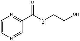 N-(2-hydroxyethyl)pyrazine-2-carboxamide(WXC08421), 85817-19-2, 结构式