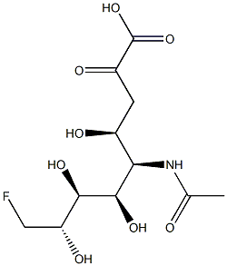 N-acetyl-9-deoxy-9-fluoroneuraminic acid|