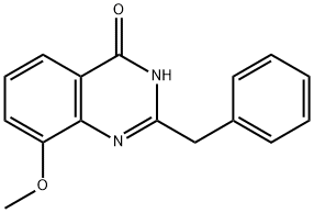 4(1)-Quinazolone,  2-benzyl-8-methoxy-  (3CI) 结构式