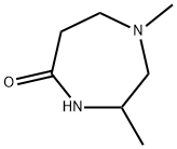 5H-1,4-Diazepin-5-one,hexahydro-1,3-dimethyl-(5CI),859743-61-6,结构式