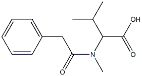 Phenaceturic  acid,  -alpha--isopropyl--bta--methyl-  (5CI) Structure