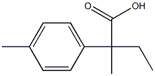 -alpha--Toluicacid,-alpha--ethyl-p--alpha--dimethyl- 化学構造式