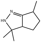 Cyclopentapyrazole,  2,3,31,4,5,6-hexahydro-3,3,6-trimethyl-  (1CI),861573-21-9,结构式