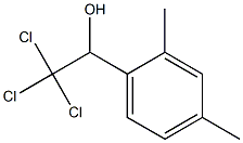 BenzeneMethanol, 2,4-diMethyl-.alpha.-(trichloroMethyl)- 化学構造式