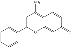 1,4-Benzopyran-7-ol,4-imino-2-phenyl- Structure