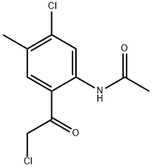 p-Acetotoluide,  5-chloro-2-(chloroacetyl)-  (1CI)|