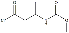 861623-75-8 Carbamic  acid,  [-bta--(chloroformyl)isopropyl]-,  methyl  ester  (2CI)