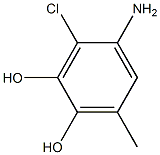 3-Homopyrocatechol,  5-amino-6-chloro-  (2CI) 结构式