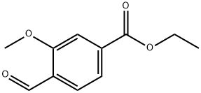 4-Formyl-3-Methoxy-Benzoic Acid Ethyl Ester(WX622098) 化学構造式