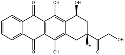 4-demethoxydoxorubicinone Struktur