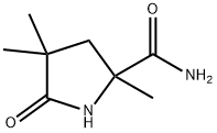 2-Pyrrolidinecarboxamide,2,4,4-trimethyl-5-oxo-(7CI,9CI) 结构式