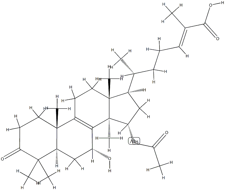 灵芝酸V,86377-50-6,结构式