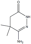 3(2H)-Pyridazinone,6-amino-4,5-dihydro-5,5-dimethyl-(9CI) Struktur