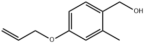 (4-(烯丙氧基)-2-甲基苯基)甲醇, 865350-62-5, 结构式