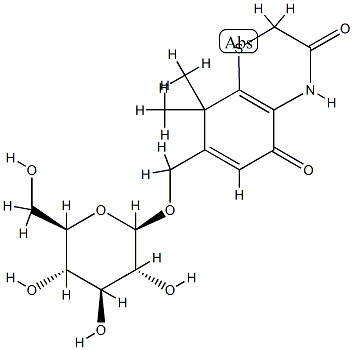 Xanthiside 化学構造式