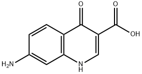 3-Quinolinecarboxylicacid,7-amino-1,4-dihydro-4-oxo-(9CI) 结构式