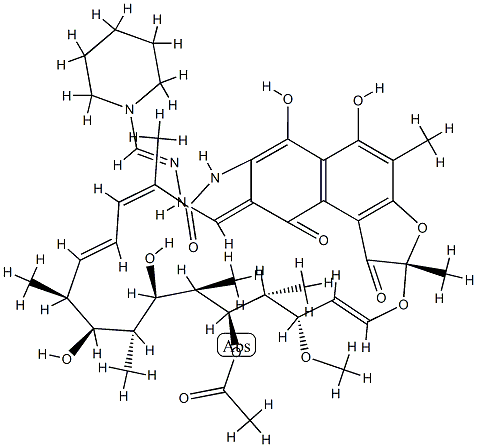 3-(N-哌啶甲基连氮甲基) 结构式