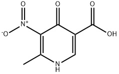 3-Pyridinecarboxylicacid,1,4-dihydro-6-methyl-5-nitro-4-oxo-(9CI) Structure