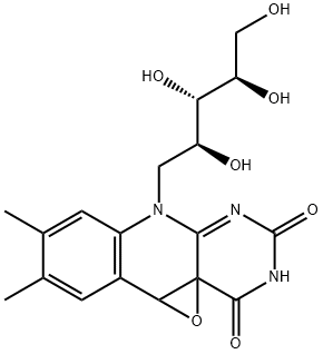 5-deazaflavin 4,5-epoxide Structure