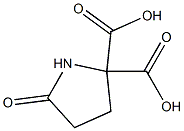 2,2-Pyrrolidinedicarboxylicacid,5-oxo-(6CI,9CI) 结构式