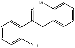 Ethanone, 1-(2-aminophenyl)-2-(2-bromophenyl)- Structure